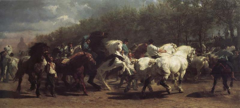 Rosa Bonheur The horse market oil painting image